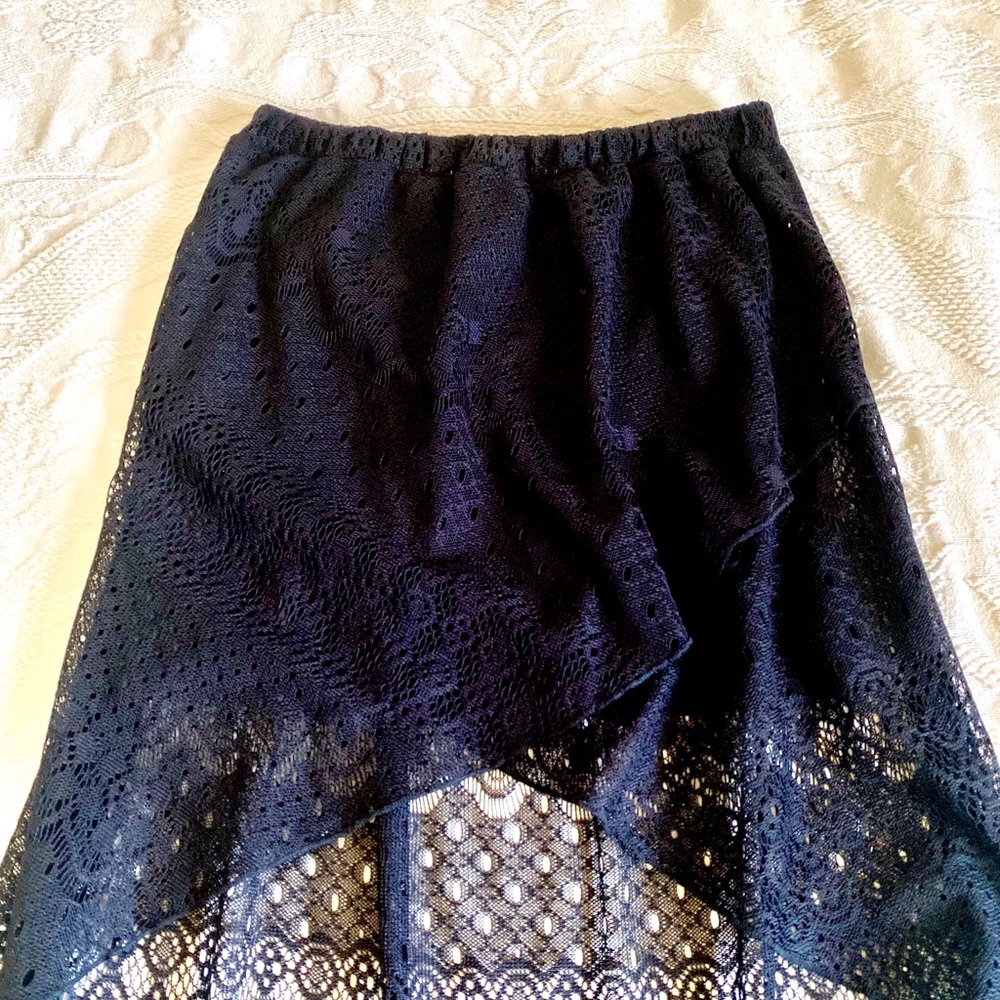 New w/ out Tags Black Boho Skirt - Picture 4 of 6